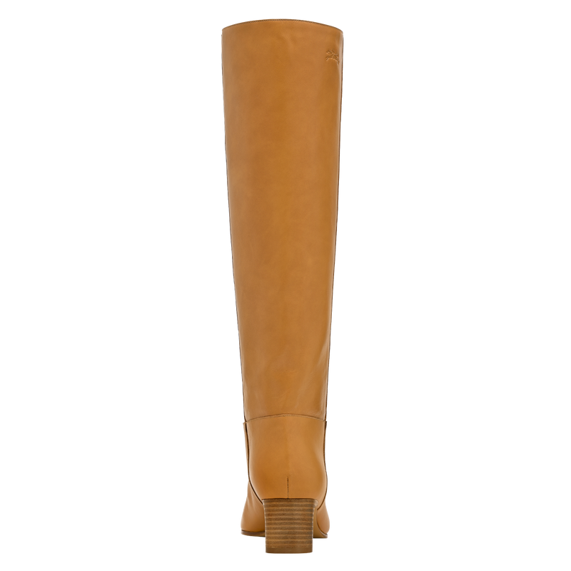 La Cavali&egrave;re Heel boots , Natural - Leather  - View 3 of  5
