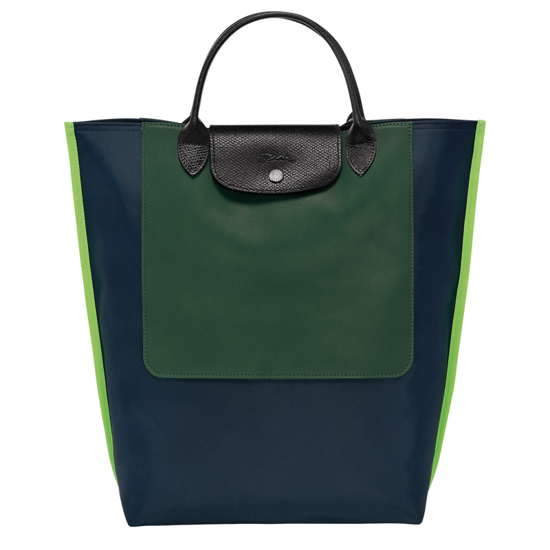 Cabas Longchamp M Tote bag Navy - Canvas | Longchamp GB