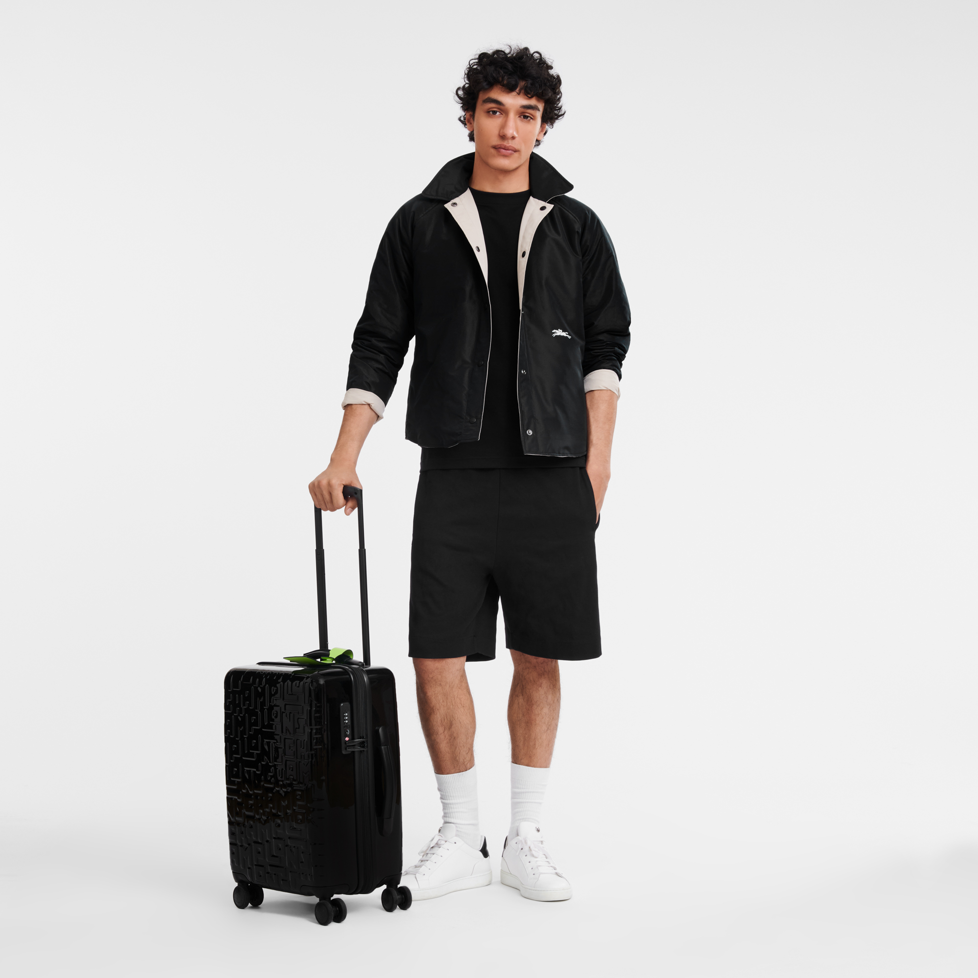 LONGCHAMP ロンシャン キャリーケース 機内持ち込みサイズ ブラック LONGCHAMP ロンシャンキャリーケース機内持ち込みサイズブラック
