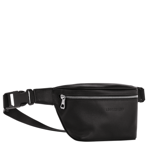 Le Foulonné Belt bag , Black - Leather - View 2 of  3