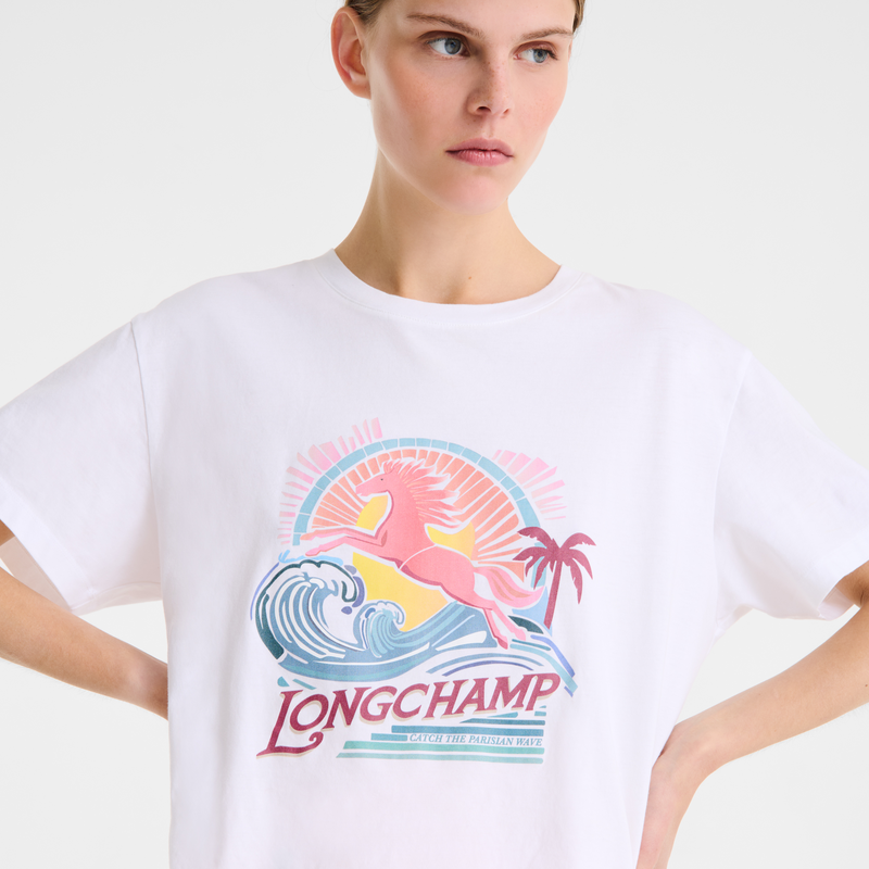 T-shirt , Jersey - Bianco  - View 4 of  4