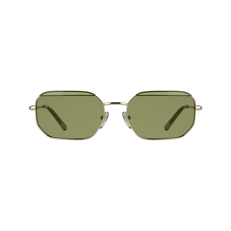 Lunettes de soleil , Autre - Dor&eacute;/Vert  - Vue 1 de 2