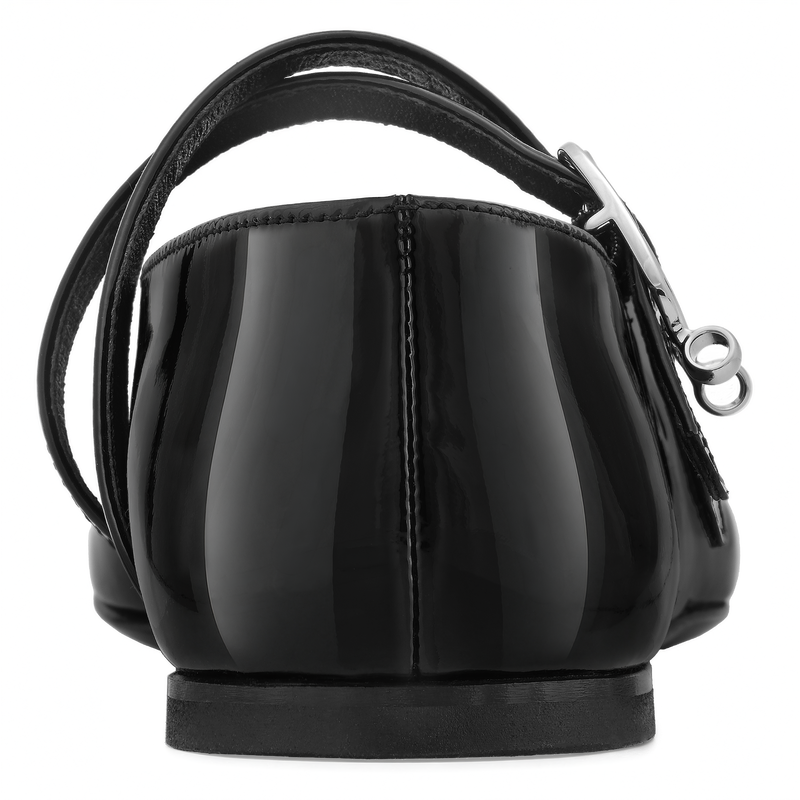 Le Foulonn&eacute; Ballerinas , Black - Leather  - View 3 of  4