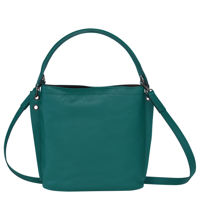 Longchamp 3D 斜背袋, 柏綠色