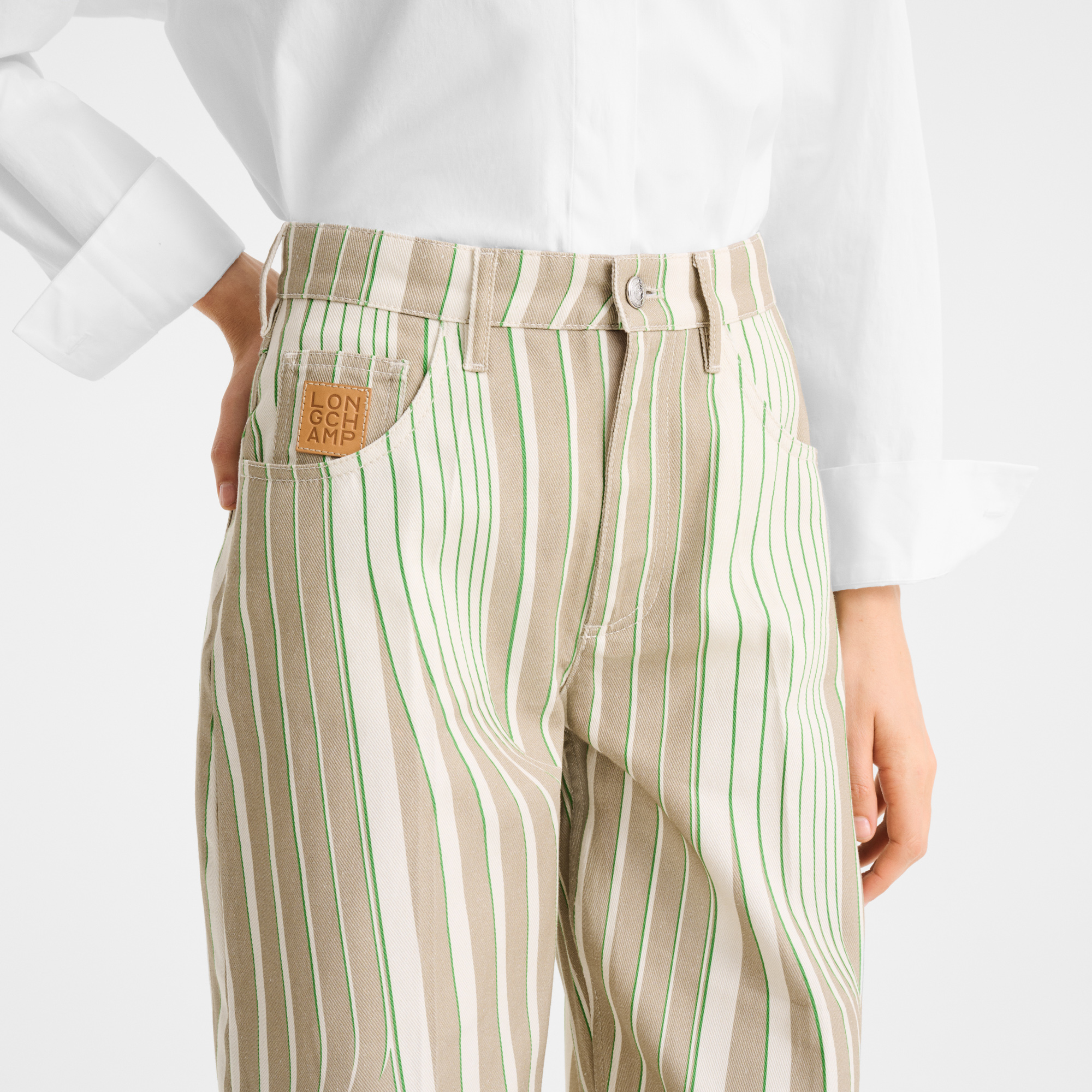 null Pantalones, Verde H&eacute;ritage