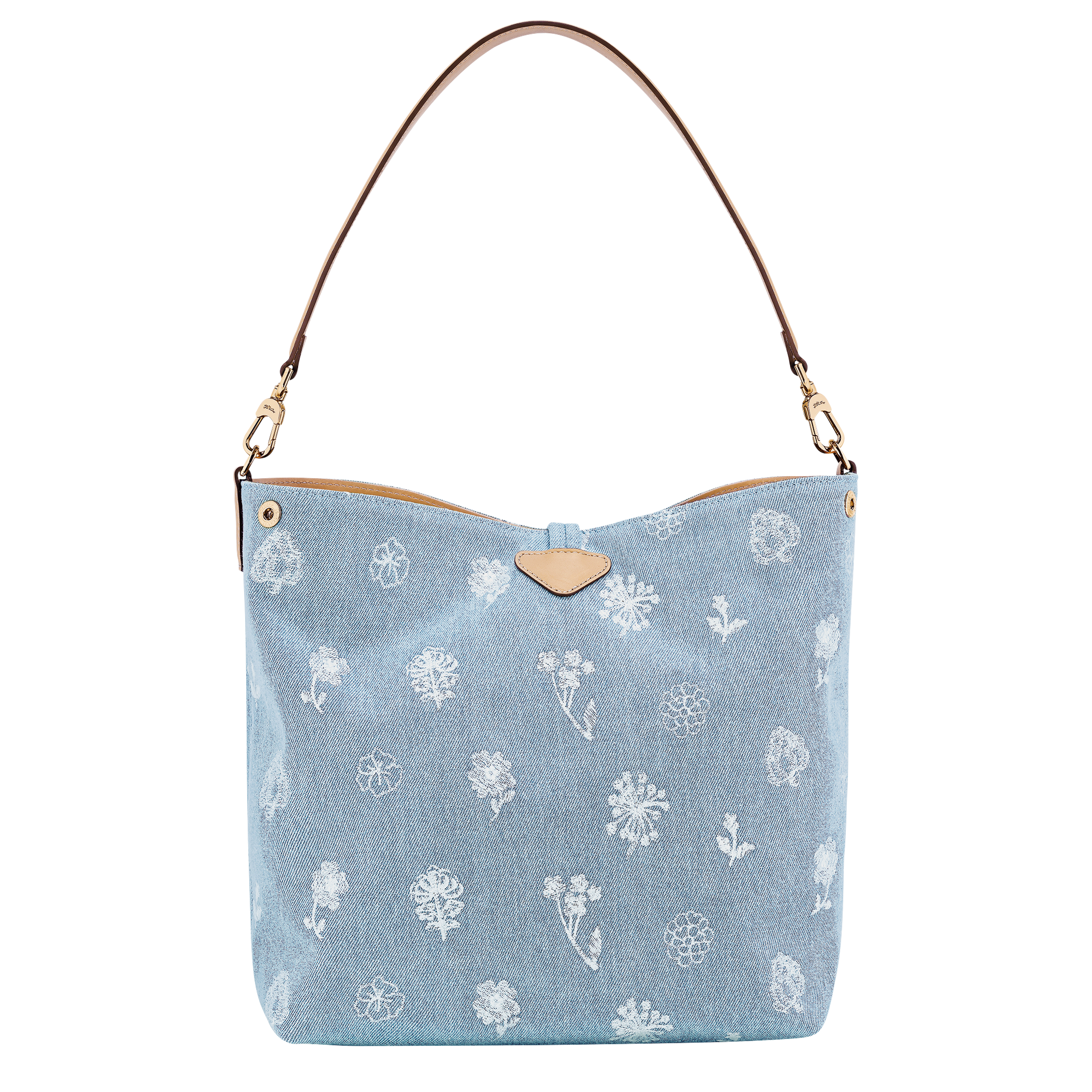 Hobo bag M, Sky Blue - View 4 of
5 - zoom in Le Roseau Hobo bag M, Sky Blue