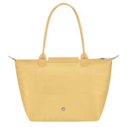 Le Pliage Green M Tote bag , Wheat - Recycled canvas - View 3 of 4