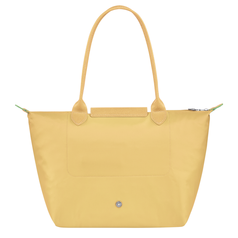 Le Pliage Green M Tote bag , Wheat - Recycled canvas  - View 3 of 4