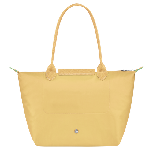 Le Pliage Green M Tote bag , Wheat - Recycled canvas - View 3 of  4