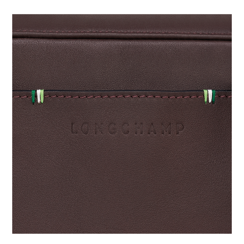 Longchamp sur Seine Camera bag , Mocha - Leather - View 4 of  4