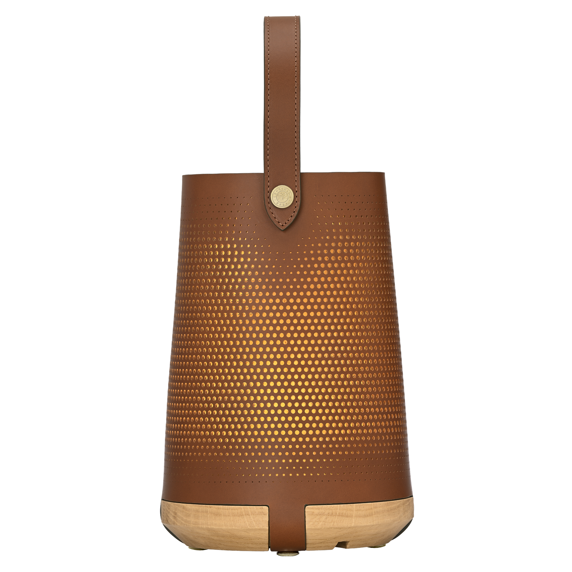 Longchamp x Patrick Jouin Ostara Lampe, Cognac