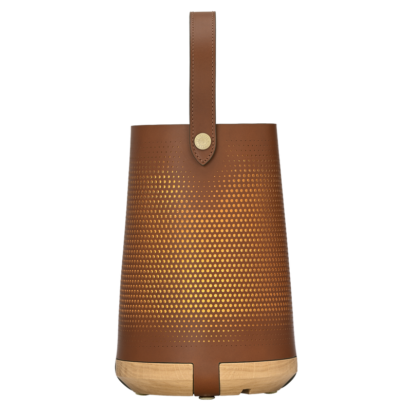 Ostara Lampe Longchamp x Patrick Jouin , Leder - Cognac  - Ansicht 2 von 5