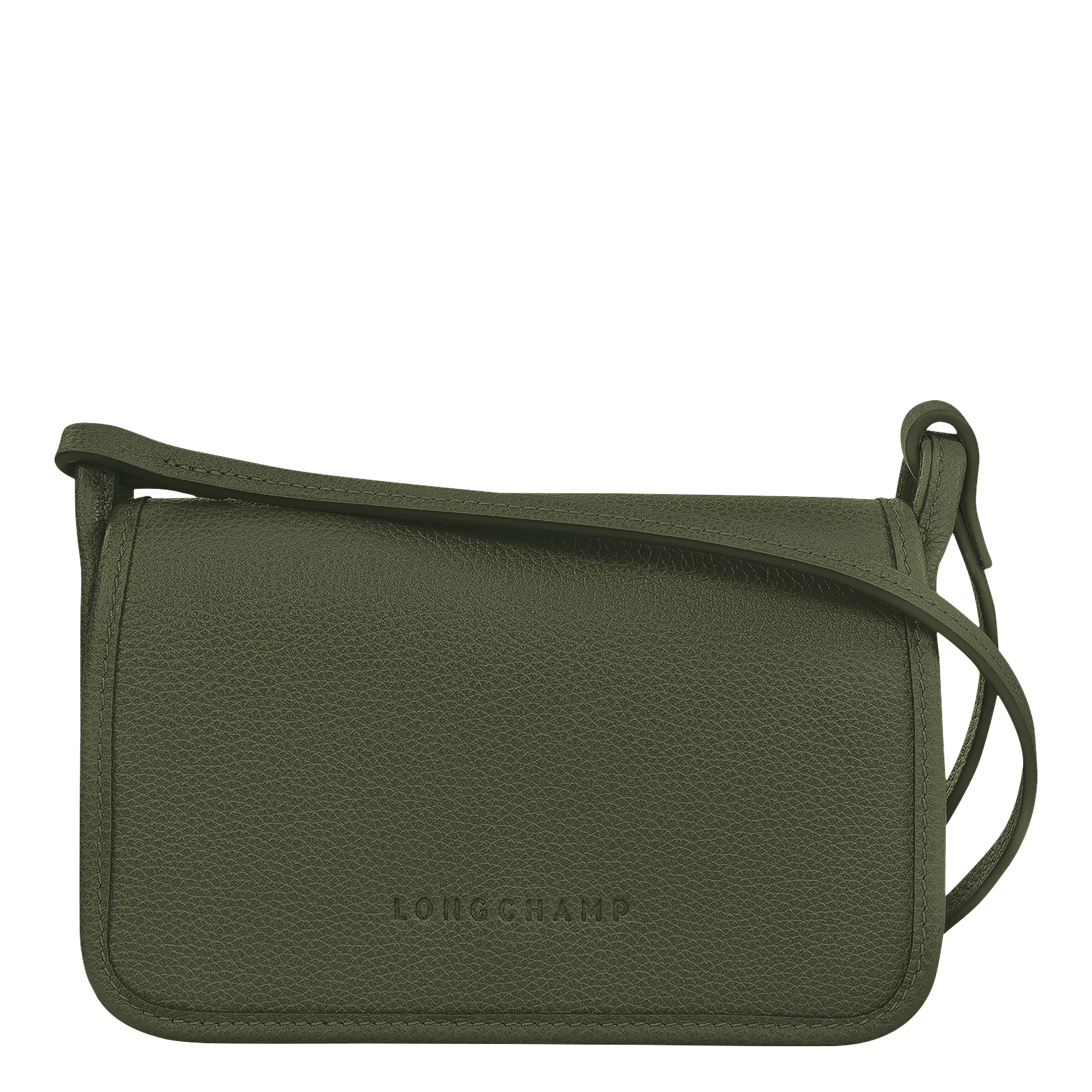 Le Foulonné XS Clutch Apricot - Leather | Longchamp US