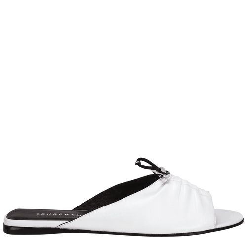 Mules, White View 1 of Mules, White, hi-res