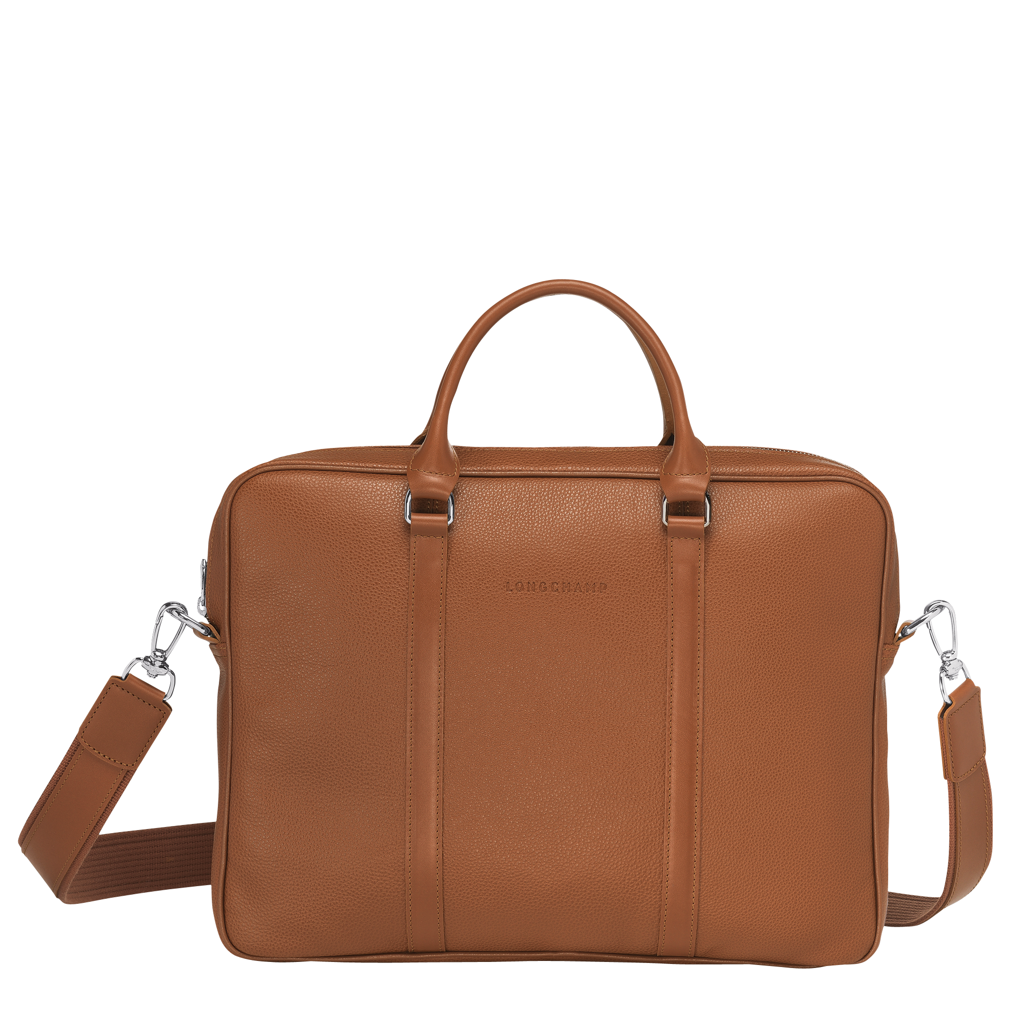 Le Foulonné Briefcase XS, Caramel