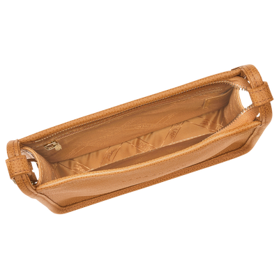 Le Foulonné Bolso bandolera con cremallera S, Nuez