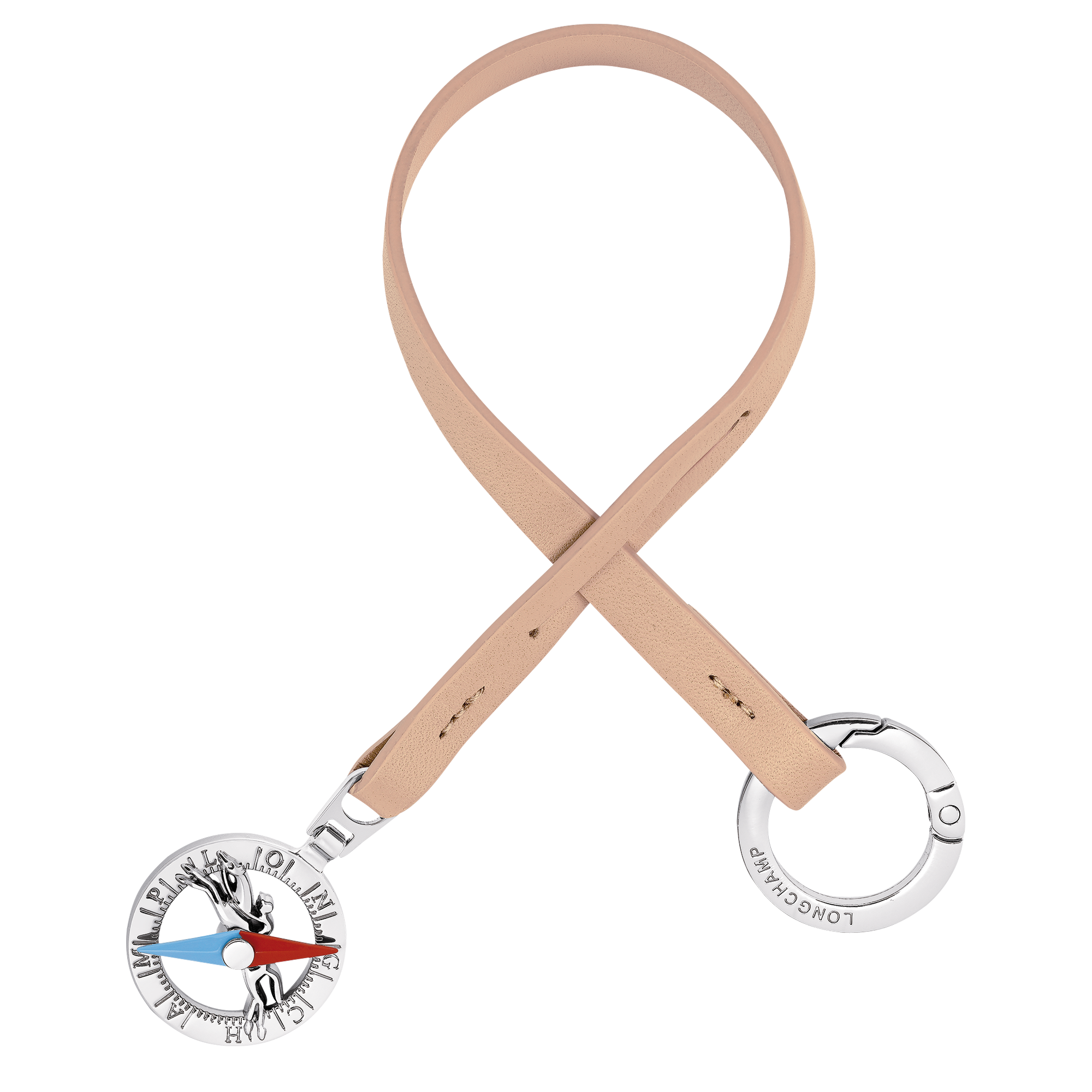 Le Pliage Collection Key ring, Beige