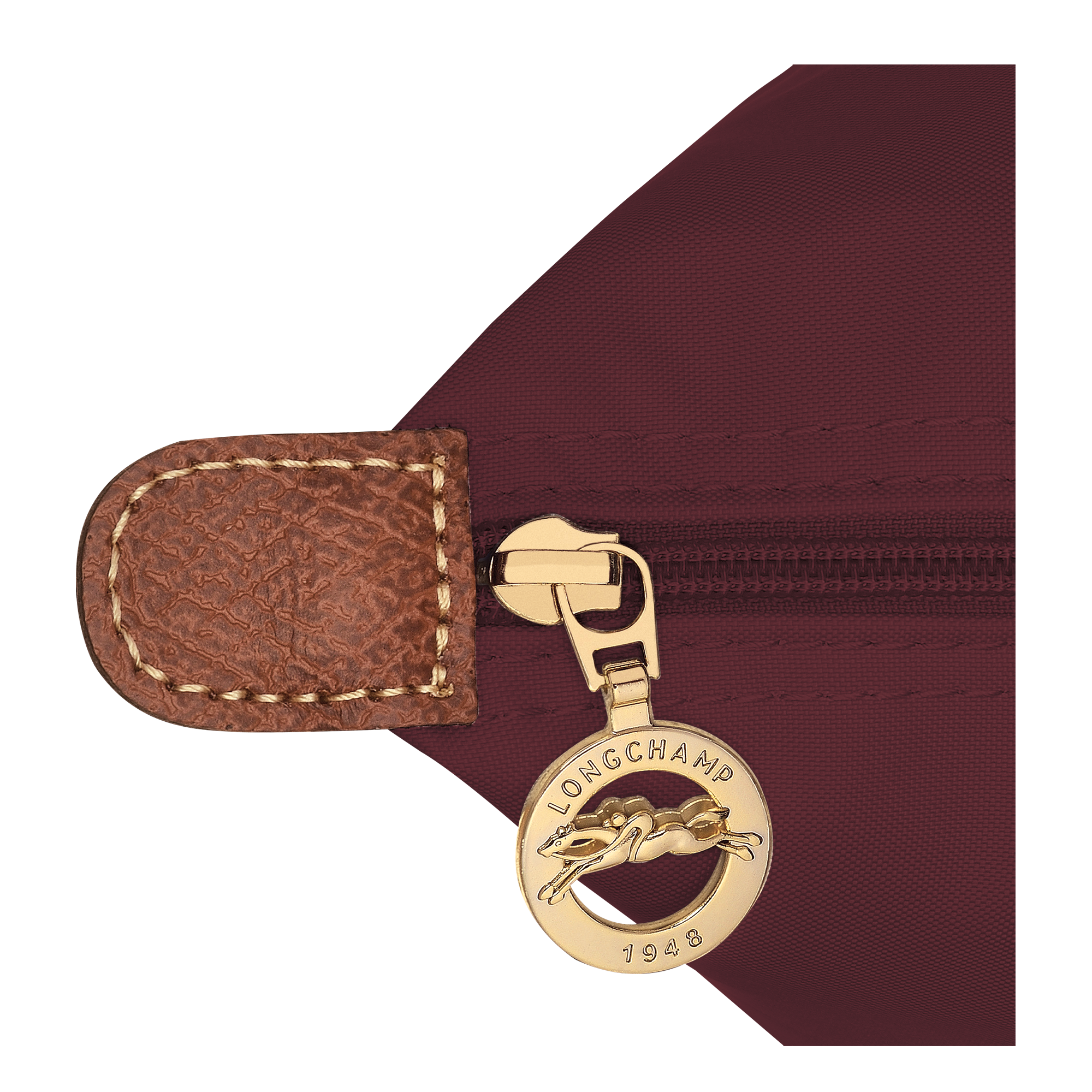Tote bag L, Burgundy - View 6 of 
        7 - zoom in Le Pliage Original Tote bag L, Burgundy