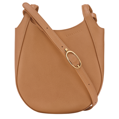 Le Foulonn&eacute; S Crossbody bag , Pecan - Leather