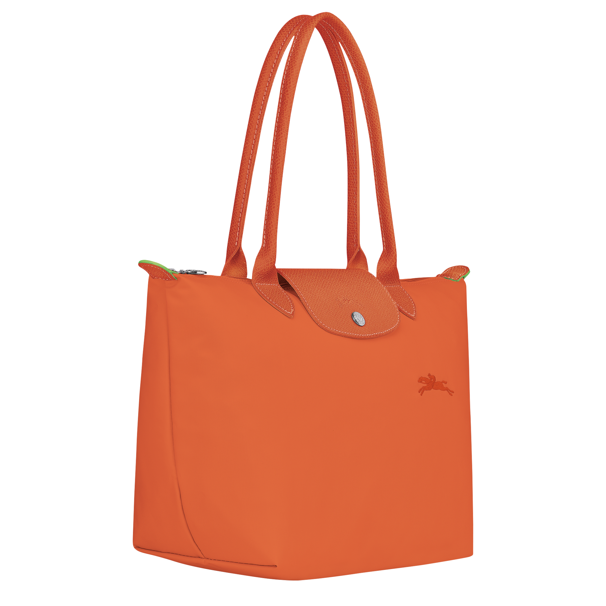 Le Pliage Green 肩揹袋 M, 橘紅色