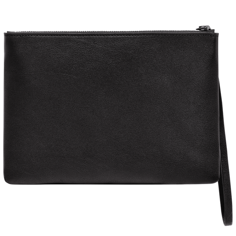 Pochette Longchamp 3D , Cuir - Noir  - Vue 2 de 2