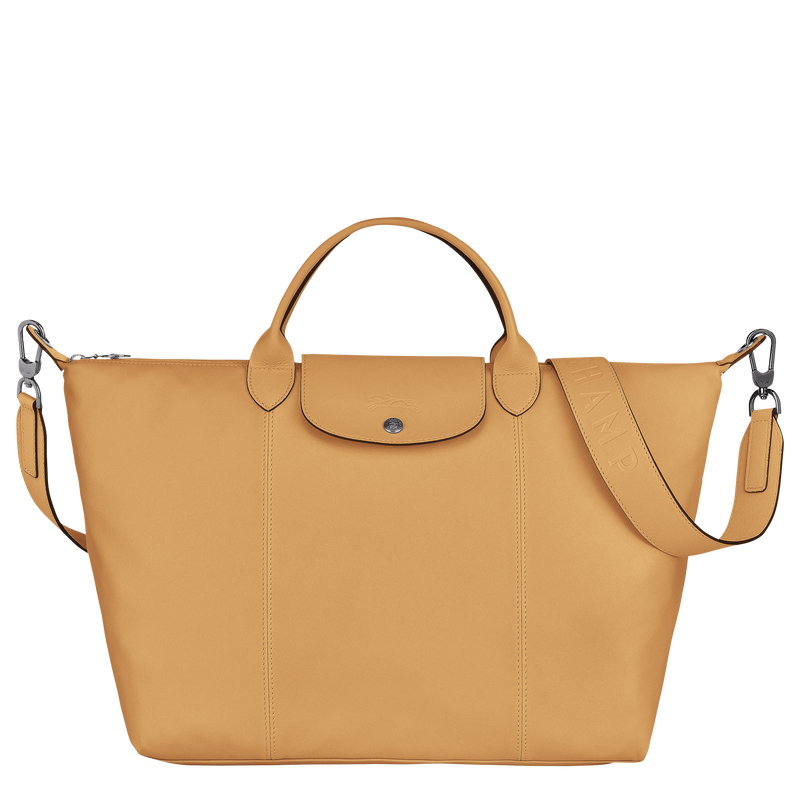 mini le pliage cuir leather top handle bag
