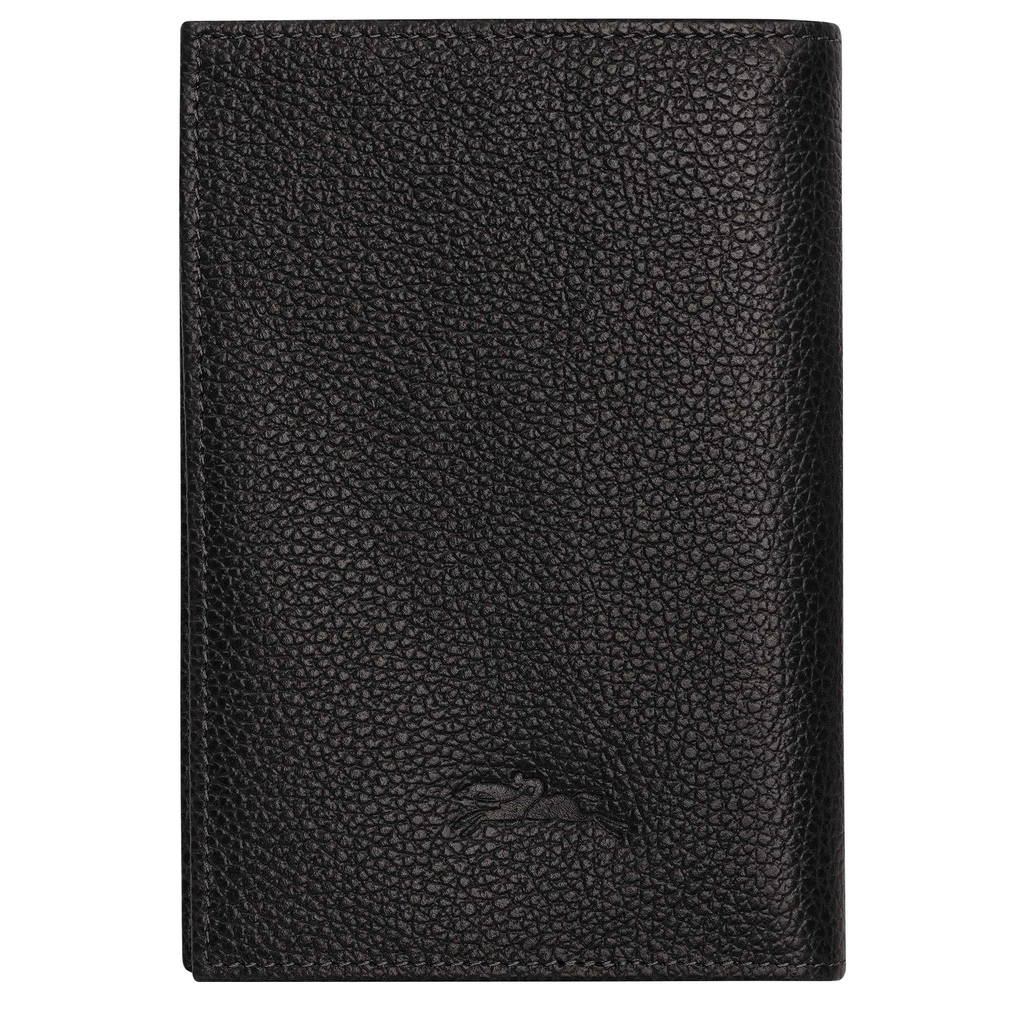 Le Foulonn&eacute; Passport cover, Black