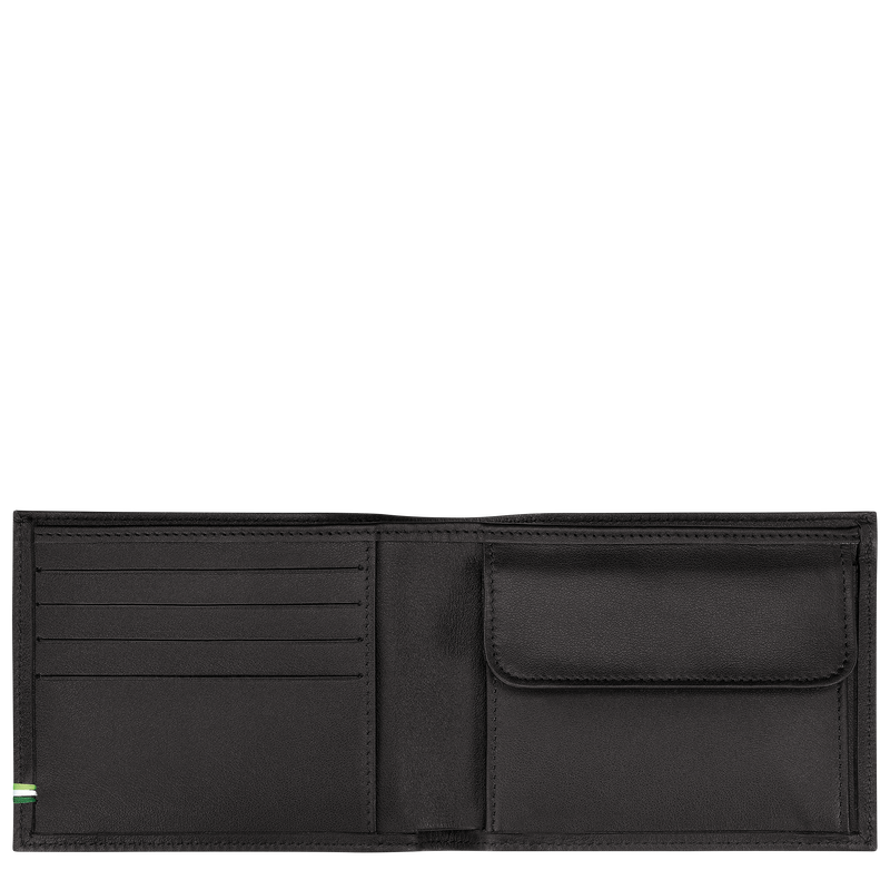 Longchamp sur Seine Wallet , Black - Leather  - View 3 of  3