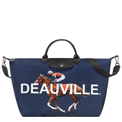 Sac de voyage L Le Pliage Du Monde , Toile - Navy