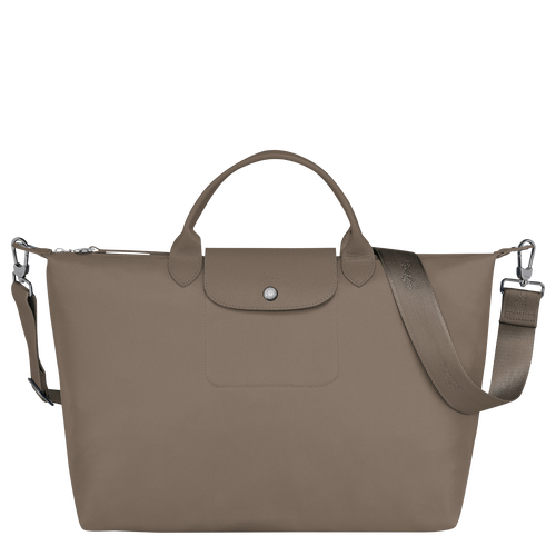 Top handle bag L Le Pliage Néo Taupe (L1630598215) | Longchamp US Top handle bag L Le Pliage Néo Taupe (L1630598215) | Longchamp US