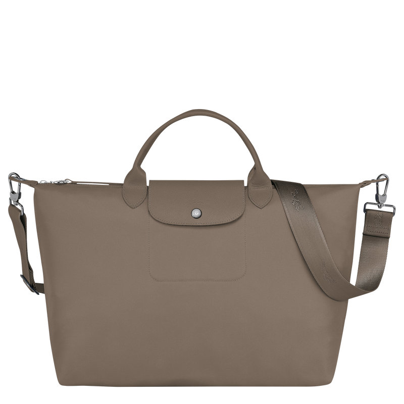 Top handle bag L Le Pliage Néo Taupe (L1630598215) Longchamp AU