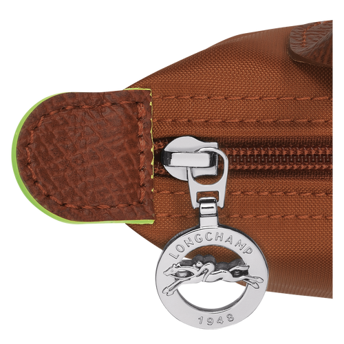 Le Pliage Green Tasje met handvat , Cognac - Gerecycled canvas - Weergave 6 van  6