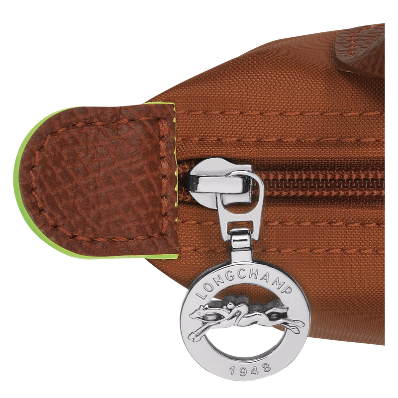 Le Pliage Green Tasje met handvat , Cognac - Gerecycled canvas  - Weergave 6 van  6