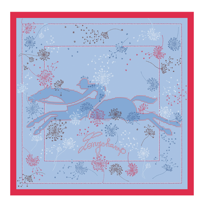 Douce Cavalcade Silk scarf 50 , Wave - Silk