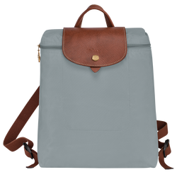 Le Pliage Original Rugzak M , Staalgrijs - Gerecycled canvas