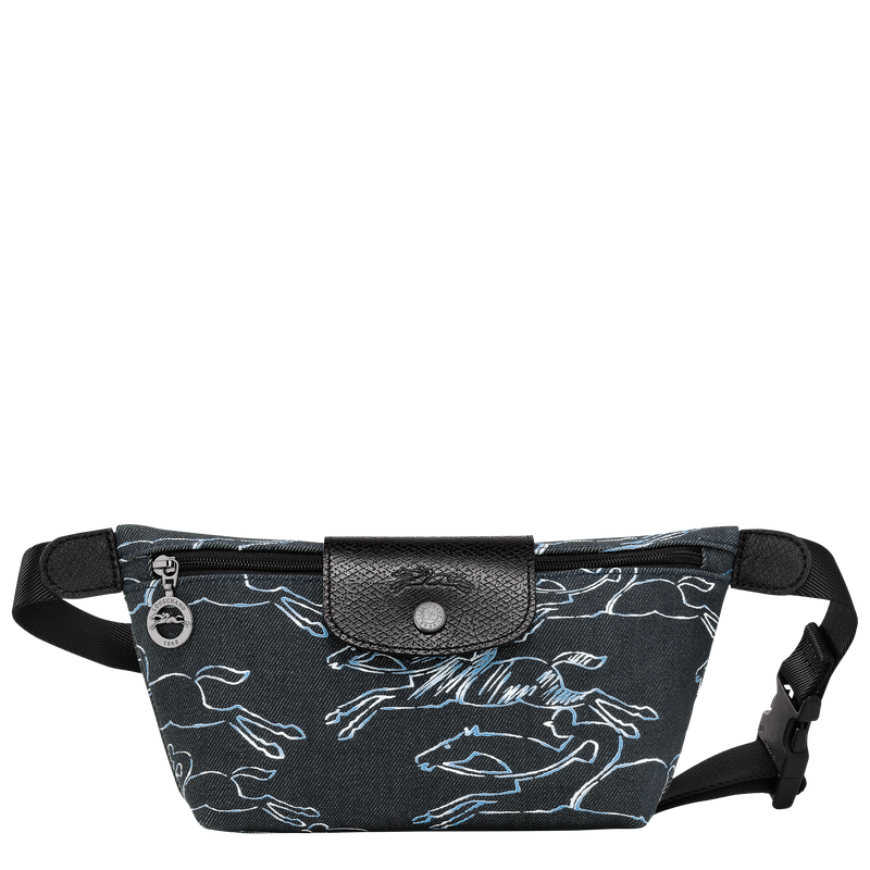 Le Pliage Collection XS Belt bag , Navy - Canvas  - View 1 of  6