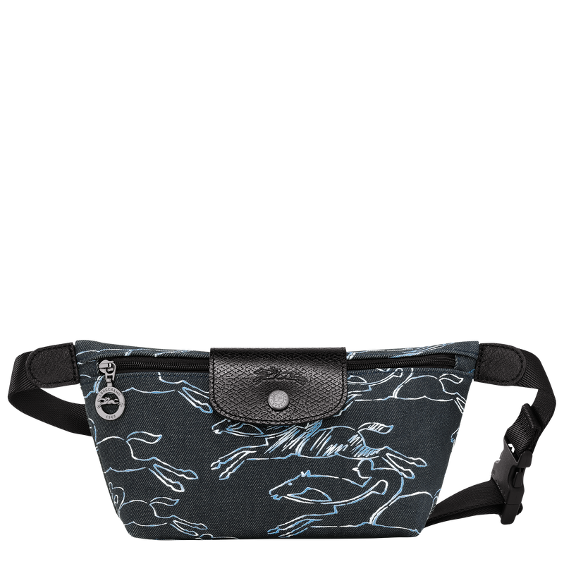 Le Pliage Collection XS Belt bag , Navy - Canvas  - View 1 of  6