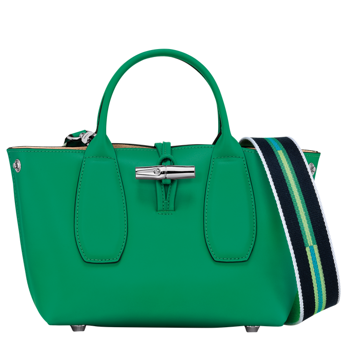 Roseau Borsa con manico S,  Erba/Verde