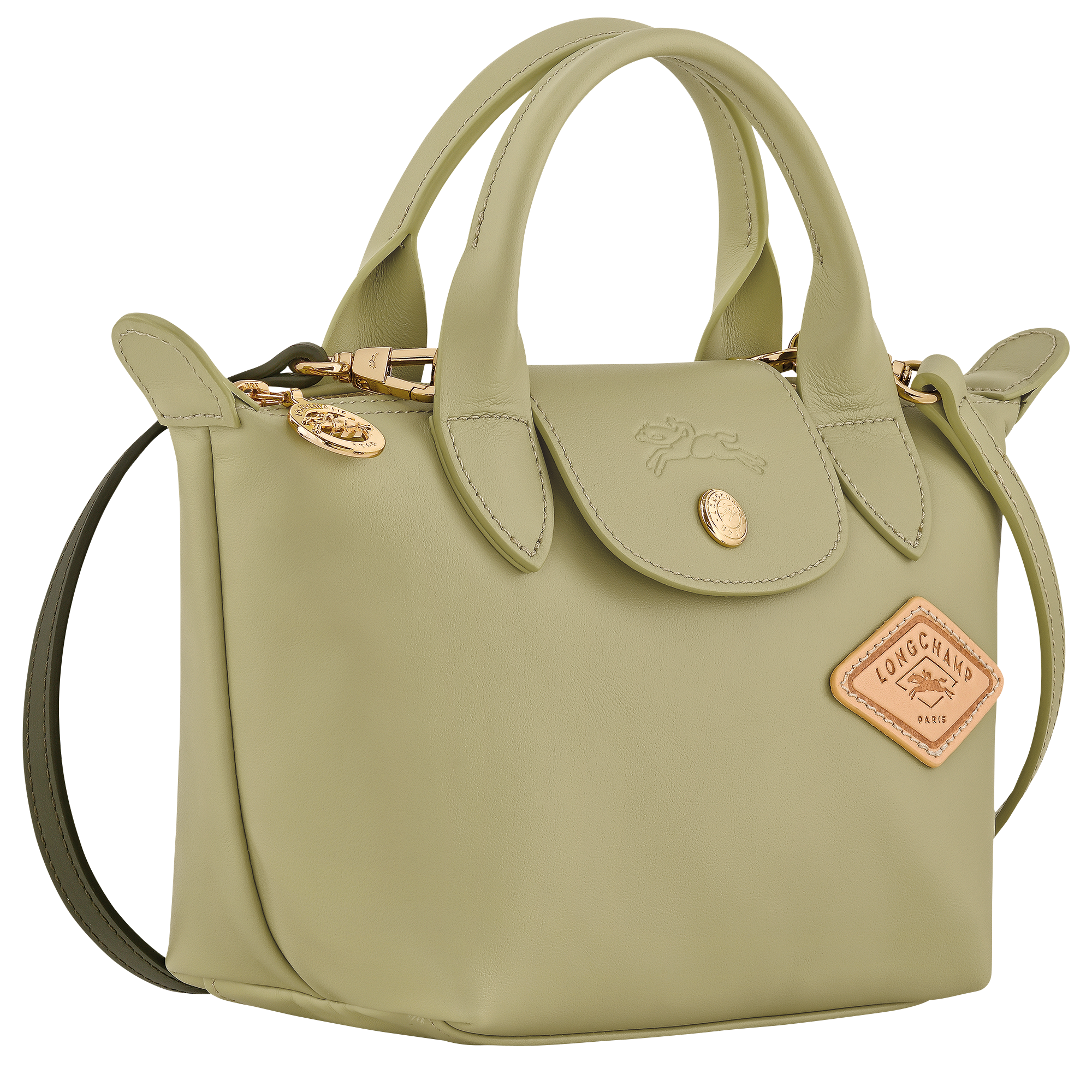 Le Pliage Xtra Handbag XS, Almond Green
