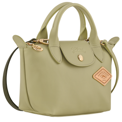 Le Pliage Xtra XS Handbag , Almond Green - Leather