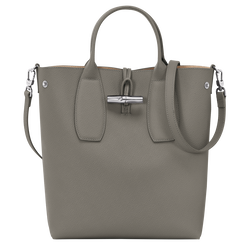 Roseau M Crossbody bag , Turtledove - Leather