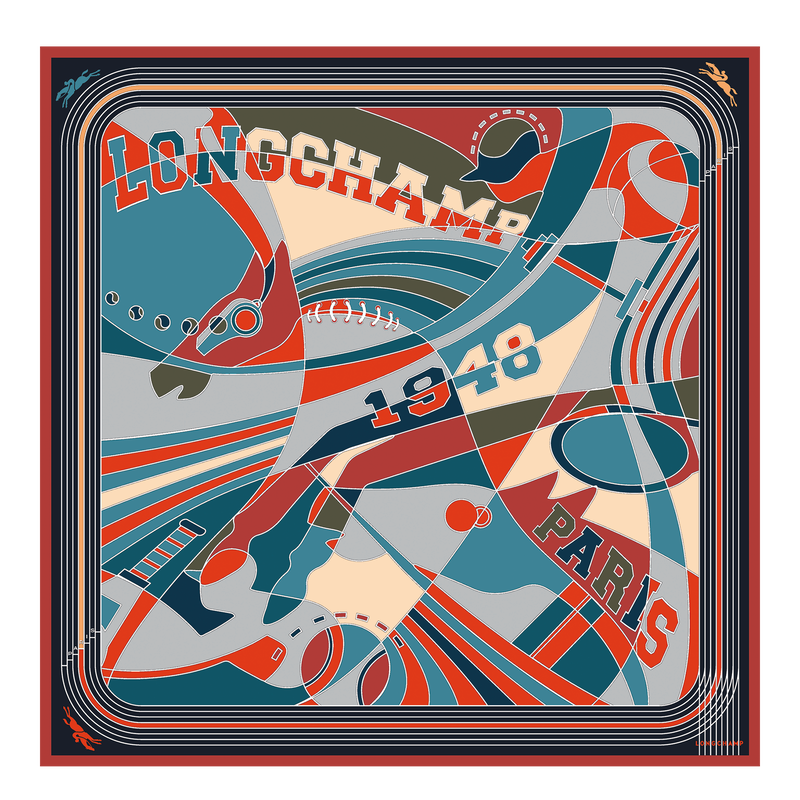 Silk scarf 90