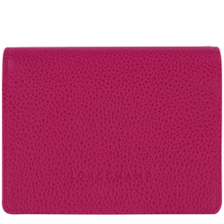 Le Foulonné Wallet , Beetroot - Leather