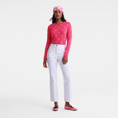 null Trousers, Ecru