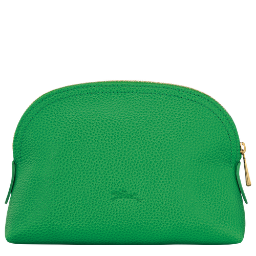 Le Foulonné Bolso pequeño , Cuero - Hierba - Vista 3 de 3