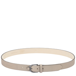 Longchamp 3D Cinturón de mujer , Cuero - Arcilla