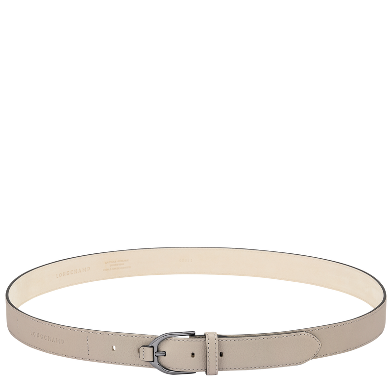 Ceinture femme Longchamp 3D , Cuir - Argile  - Vue 1 de 2