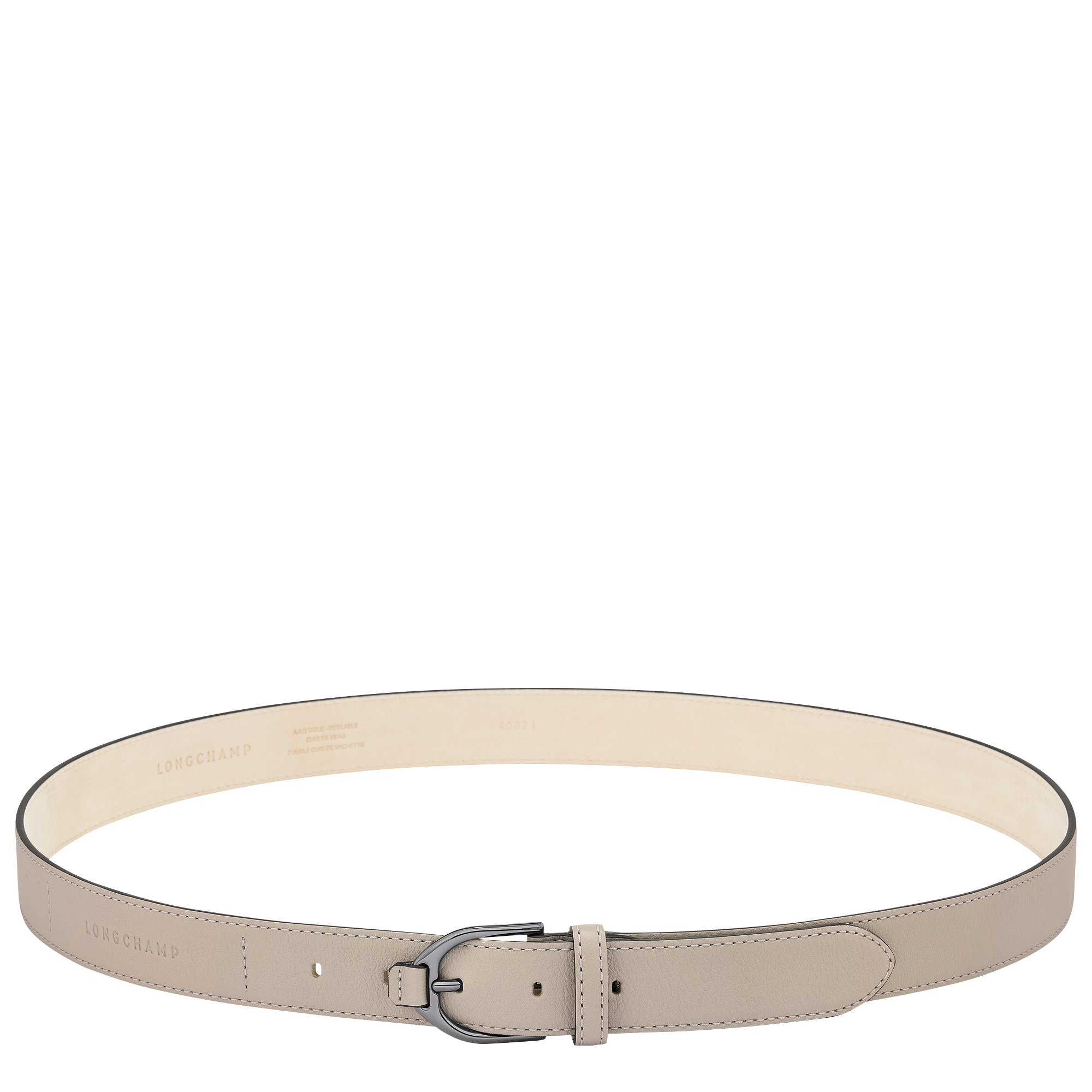 Longchamp 3D Cinturón de mujer, Arcilla