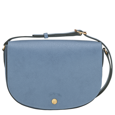 Umhängetasche Épure , Leder - Schiefergrau