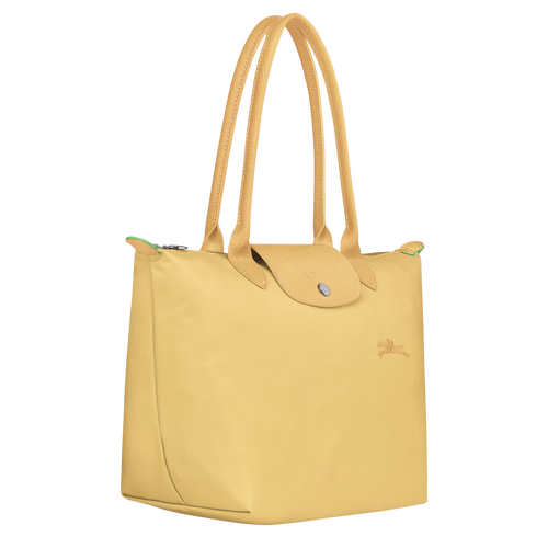 Le Pliage Green M Tote bag , Wheat - Recycled canvas - View 2 of 4